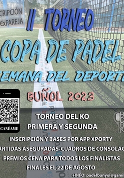 Cartel del torneo