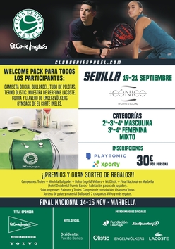 Cartel del torneo