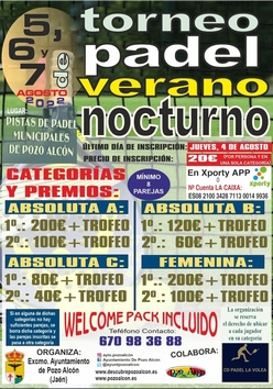 Cartel del torneo