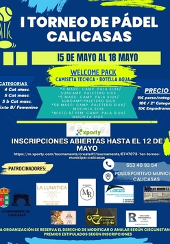 Cartel del torneo