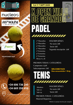 Cartel del torneo