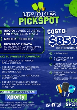Cartel del torneo