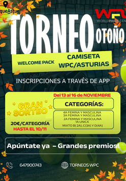 Cartel del torneo