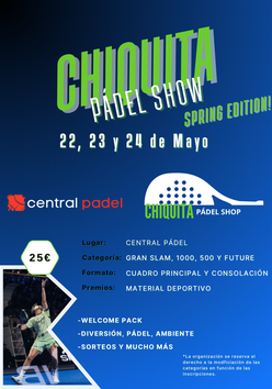 Cartel del torneo