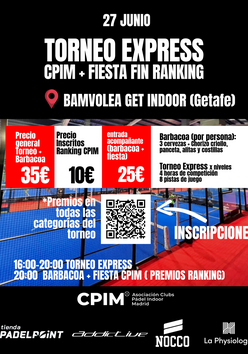 Cartel del torneo