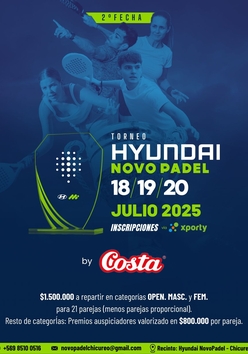 Cartel del torneo