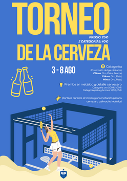 Cartel del torneo