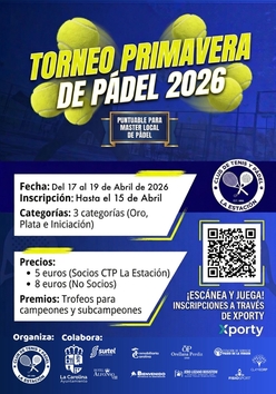 Cartel del torneo