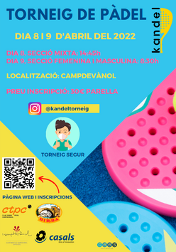 Cartel del torneo