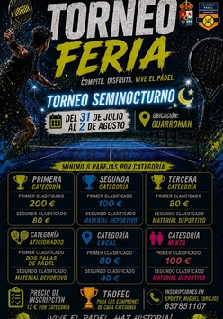 Cartel del torneo
