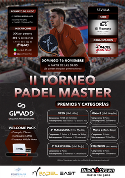Cartel del torneo