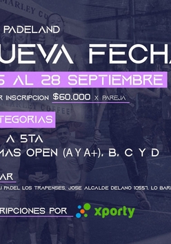 Cartel del torneo