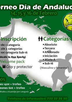 Cartel del torneo