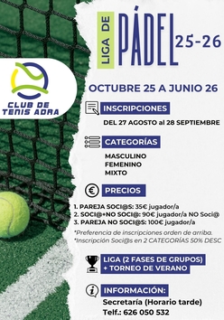 Cartel del torneo
