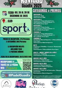 Cartel del torneo
