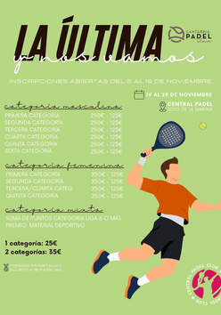 Cartel del torneo