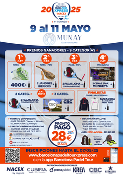 Cartel del torneo