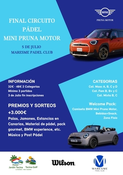 Cartel del torneo