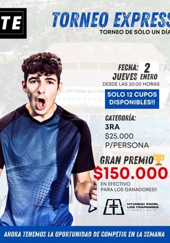 Cartel del torneo
