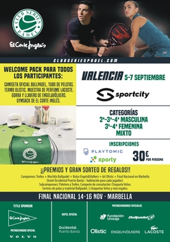 Cartel del torneo