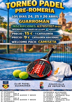 Cartel del torneo