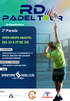 Cartel del torneo