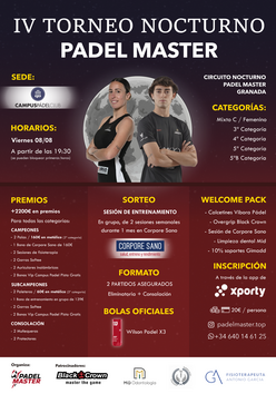 Cartel del torneo