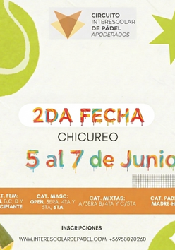 Cartel del torneo