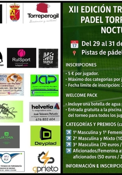 Cartel del torneo
