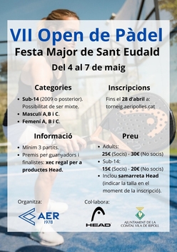 Cartel del torneo