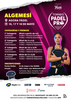 Cartel del torneo