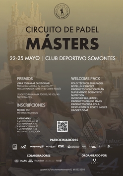 Cartel del torneo