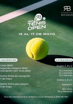 Cartel del torneo
