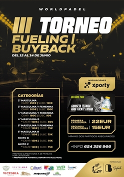 Cartel del torneo