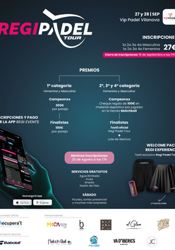 Cartel del torneo