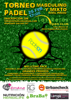 Cartel del torneo