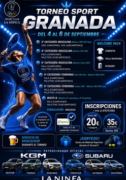 Cartel del torneo