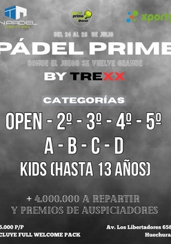 Cartel del torneo