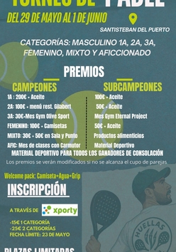 Cartel del torneo