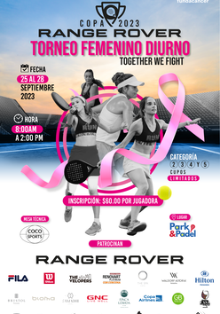 Cartel del torneo