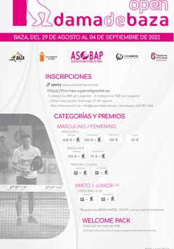 Cartel del torneo