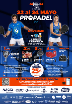 Cartel del torneo