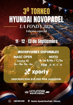 Cartel del torneo