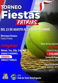 Cartel del torneo