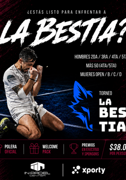 Cartel del torneo