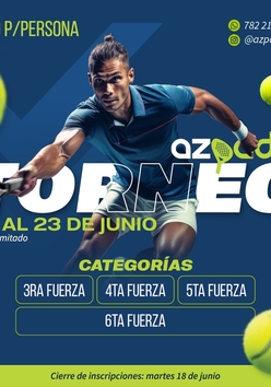 Cartel del torneo