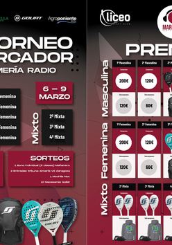 Cartel del torneo