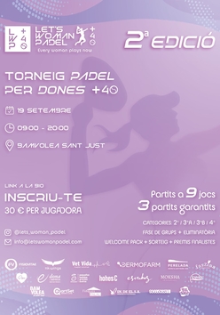 Cartel del torneo