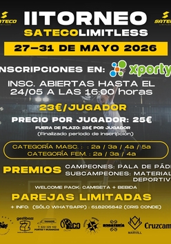 Cartel del torneo