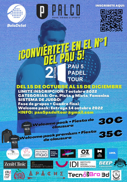 Cartel del torneo